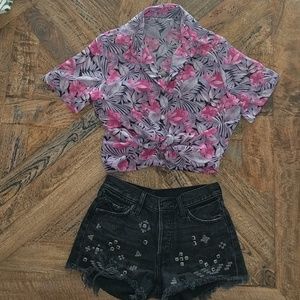 Vintage 80s aloha hawaiian shirt